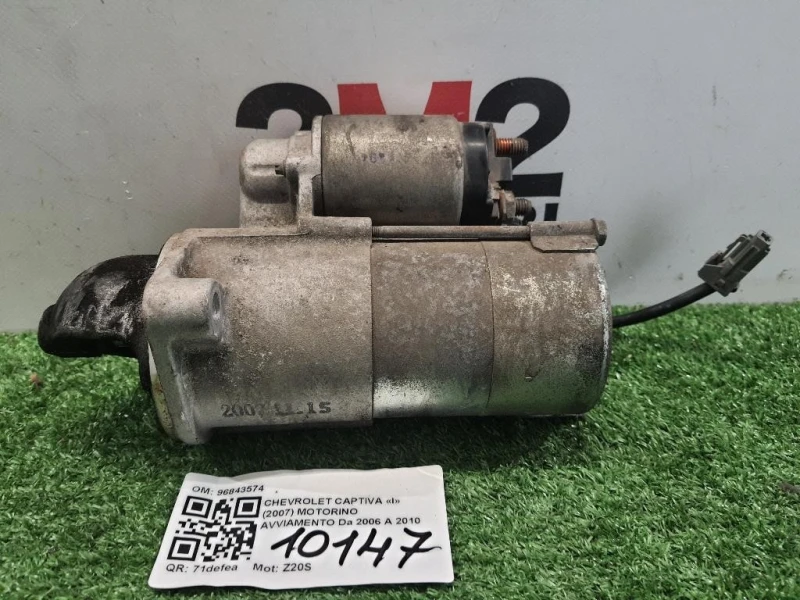 Motorino Avviamento 96843574 Chevrolet Captiva I 2007