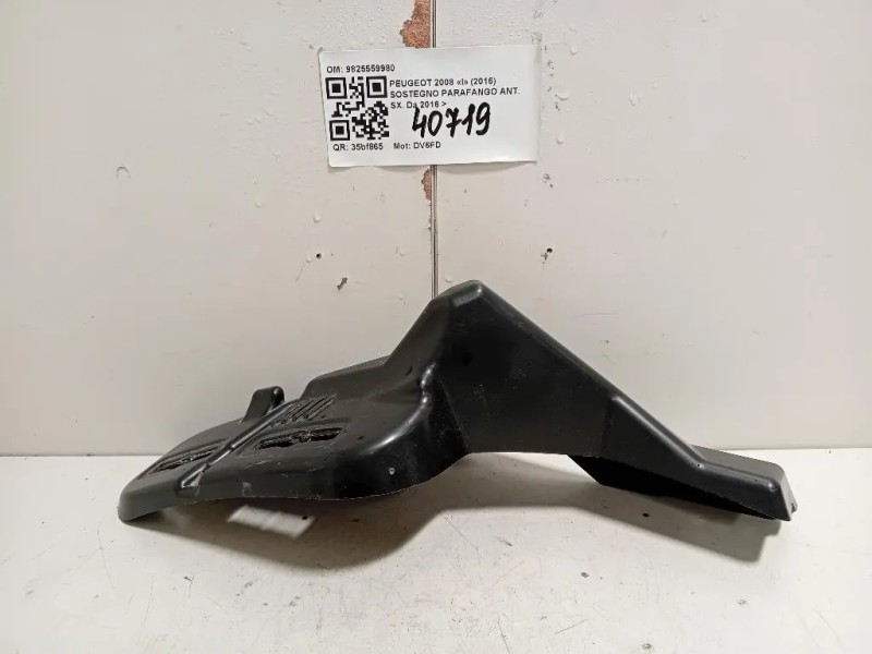 Sostegno Parafango ANT SX 9825559980 Peugeot 2008 I 2016