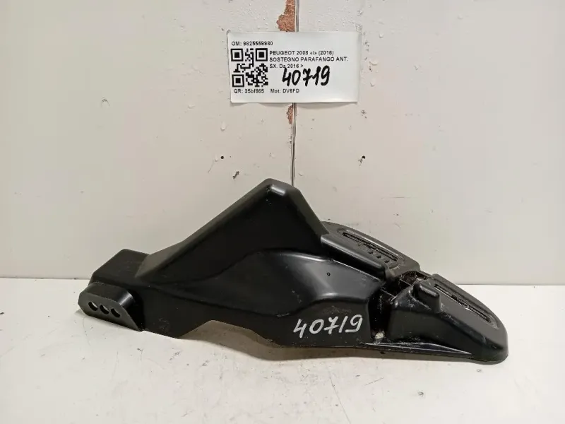 Sostegno Parafango ANT SX 9825559980 Peugeot 2008 I 2016