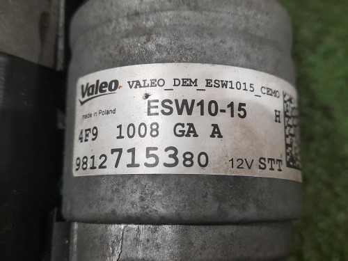 Motorino Avviamento 9812715380 Citroen C3 III 2016