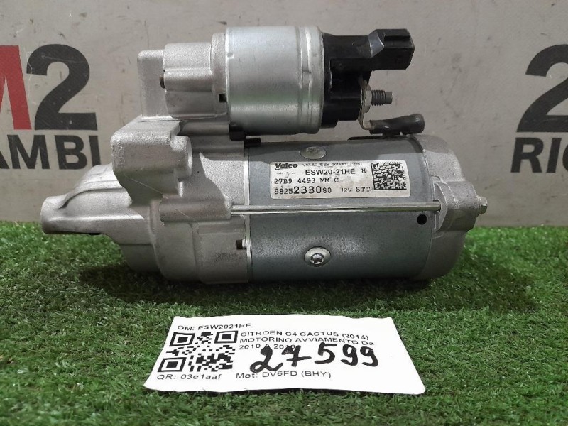 Motorino Avviamento ESW2021HE Citroen C4 Cactus 2014
