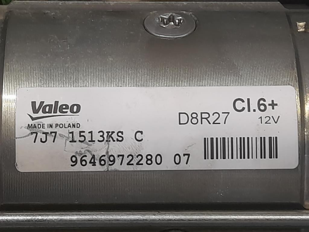 Motorino Avviamento 9646972280 Citroen Jumper III 2014