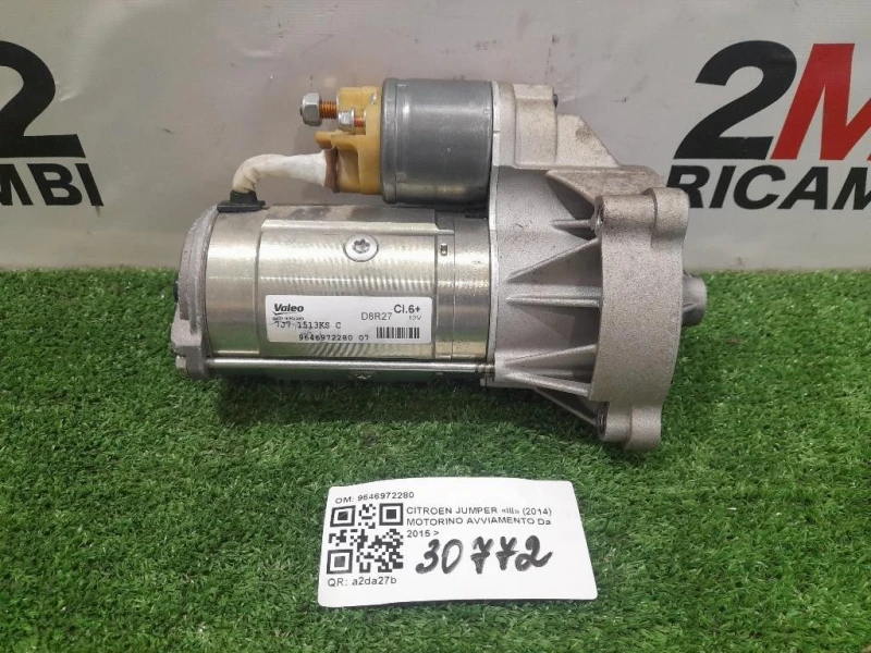 Motorino Avviamento 9646972280 Citroen Jumper III 2014