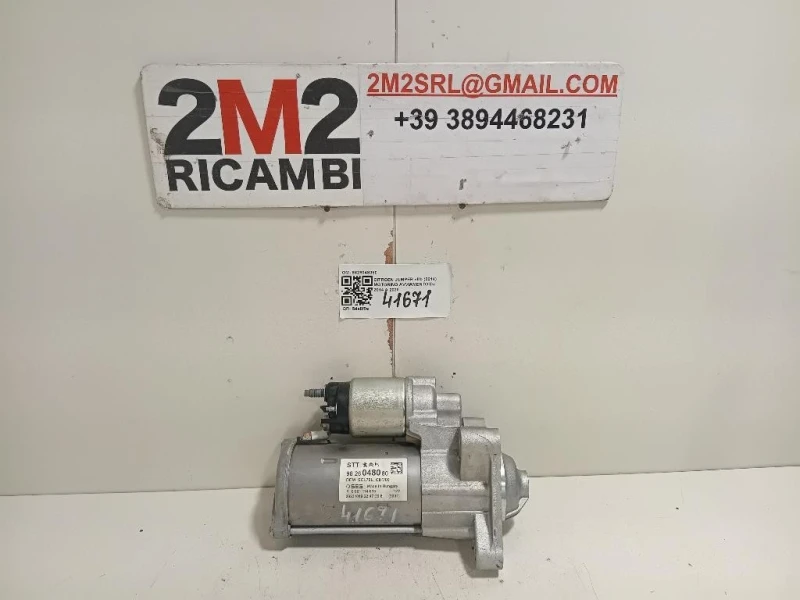 Motorino Avviamento 9826048080 Citroen Jumper III 2014