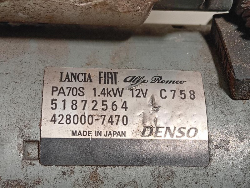 Motorino Avviamento MOTORINO AVVIAMENTO Fiat 500 II 2015