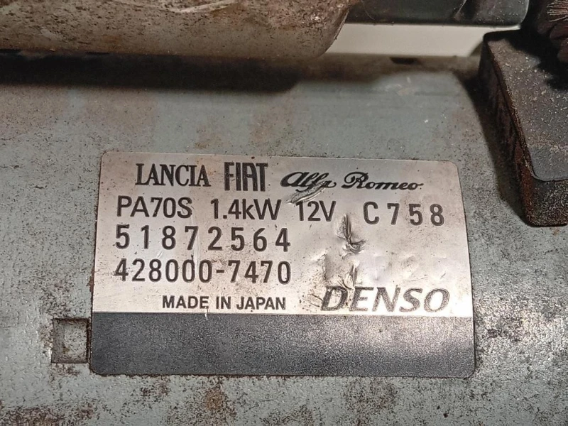 Motorino Avviamento MOTORINO AVVIAMENTO Fiat 500 II 2015