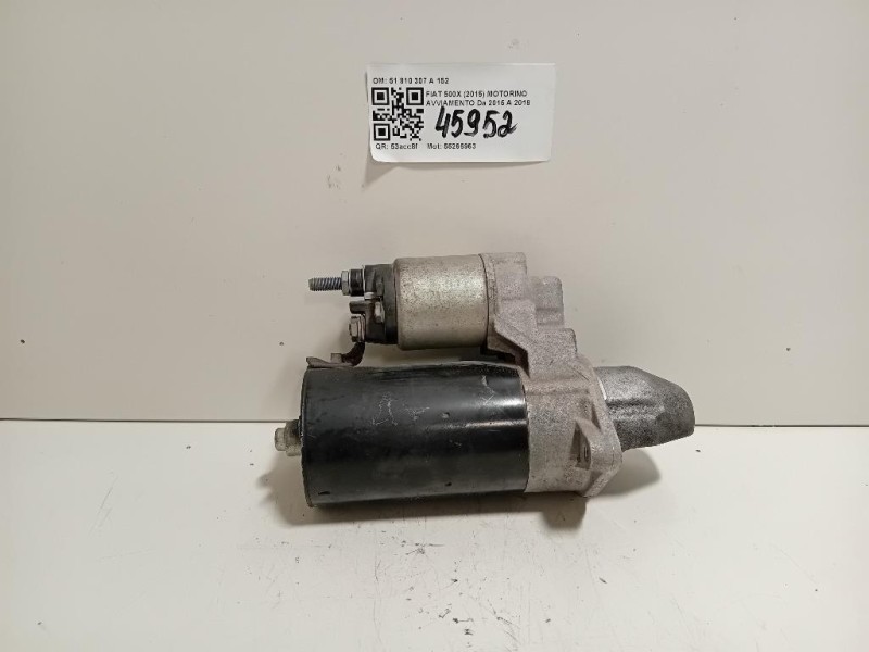 Motorino Avviamento 51916170 Fiat 500X 2015