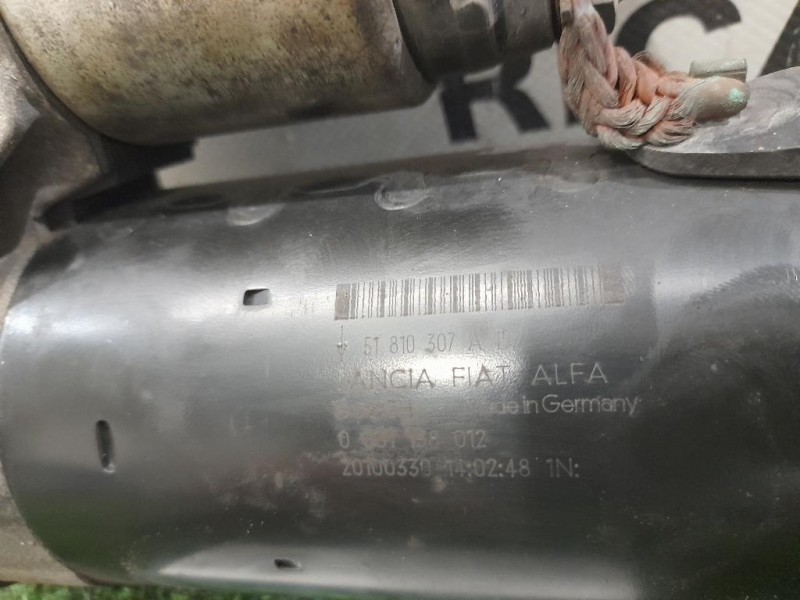 Motorino Avviamento 51810307 Fiat Punto EVO 2010