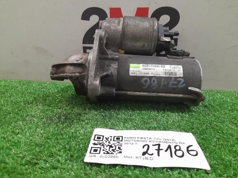 Motorino Avviamento Ford Fiesta VI 2012