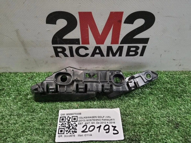 Sostegno Paraurti EST ANT SX 5G0807049B Volkswagen GOLF VII 2013