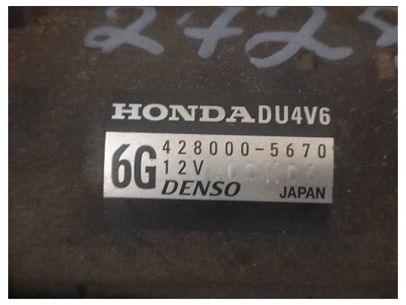 Motorino Avviamento 4280005670 Honda Accord IX SW 2011