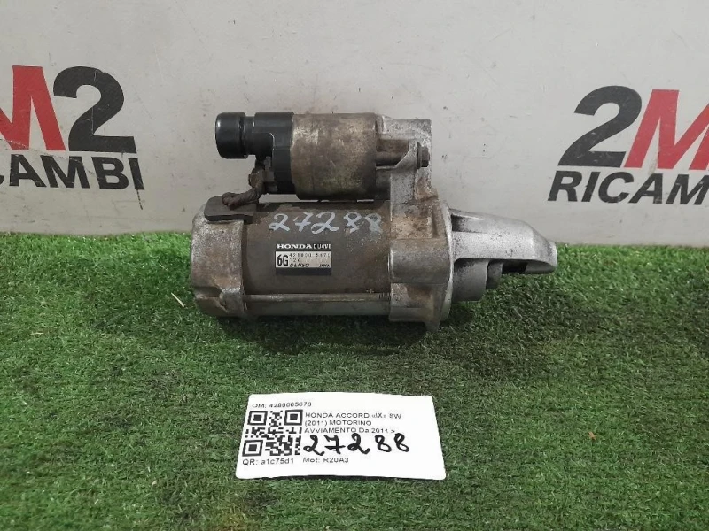 Motorino Avviamento 4280005670 Honda Accord IX SW 2011