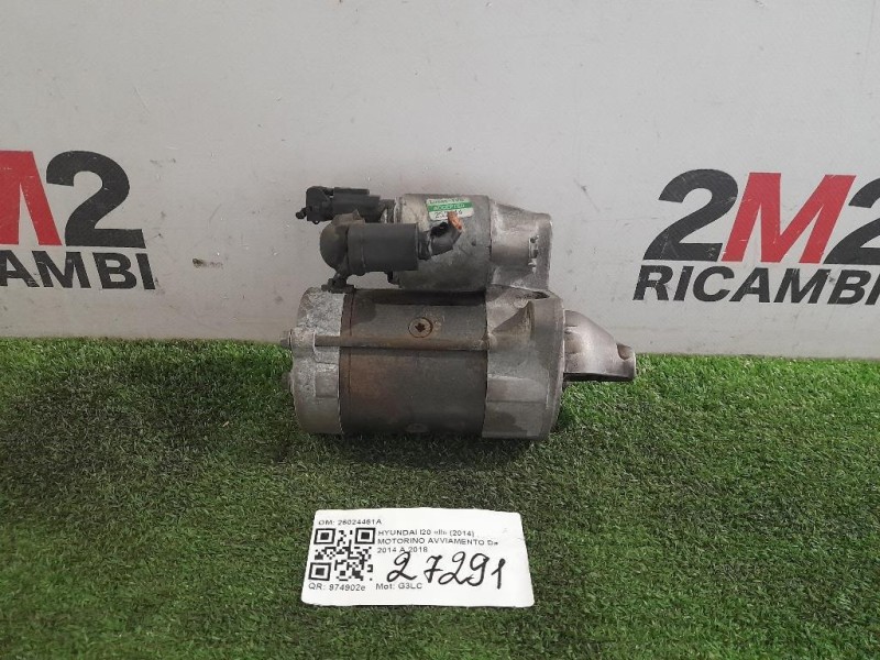 Motorino Avviamento 26024461A Hyundai I20 II 2014