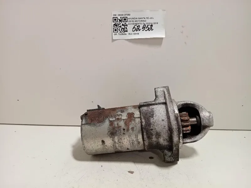 Motorino Avviamento 36000-2F350 Hyundai Santa FÉ IV 2015