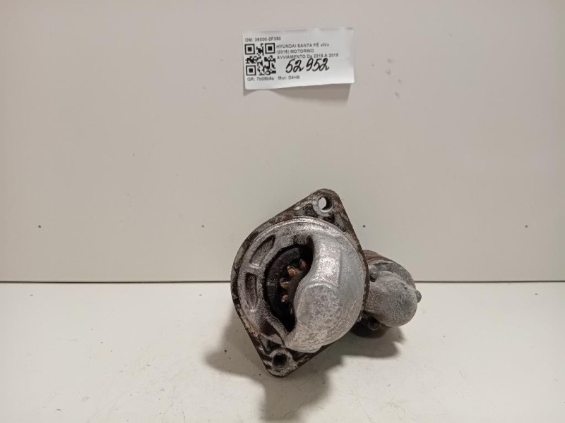 Motorino Avviamento 36000-2F350 Hyundai Santa FÉ IV 2015
