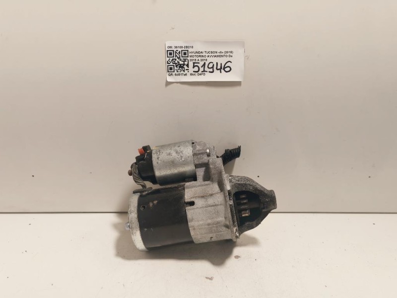 Motorino Avviamento 36100-2B210 Hyundai Tucson II 2015