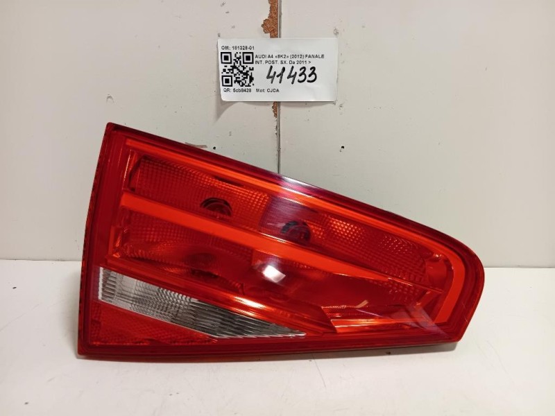 Fanale INT POST SX 181328-01 Audi A4 8K2 2012