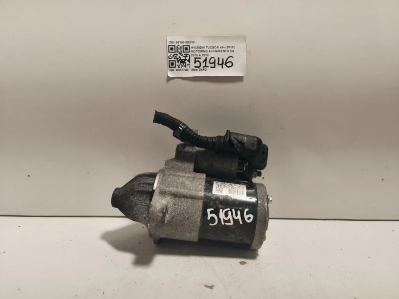 Motorino Avviamento 36100-2B210 Hyundai Tucson II 2015