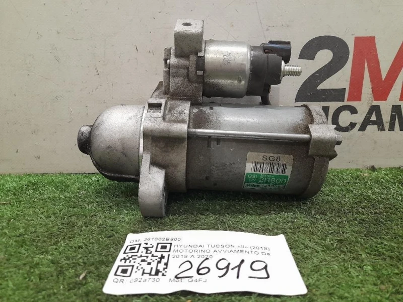 Motorino Avviamento 361002B800 Hyundai Tucson II 2018