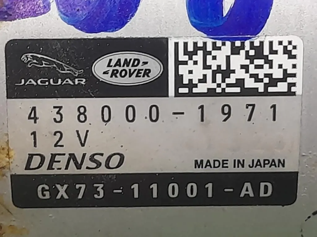 Motorino Avviamento 4380001972 Jaguar XF II 2015