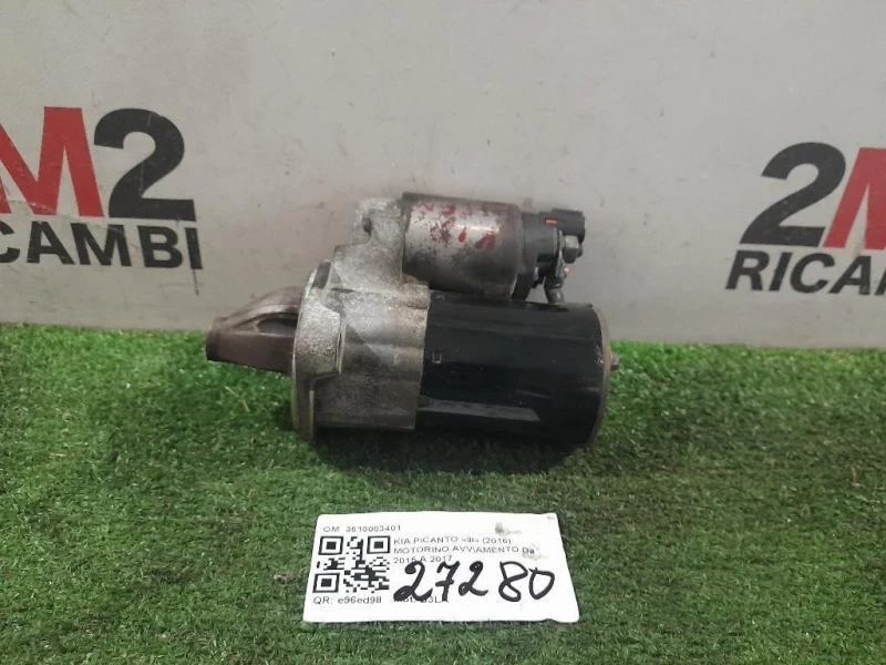 Motorino Avviamento 3610003401 Kia Picanto III 2015