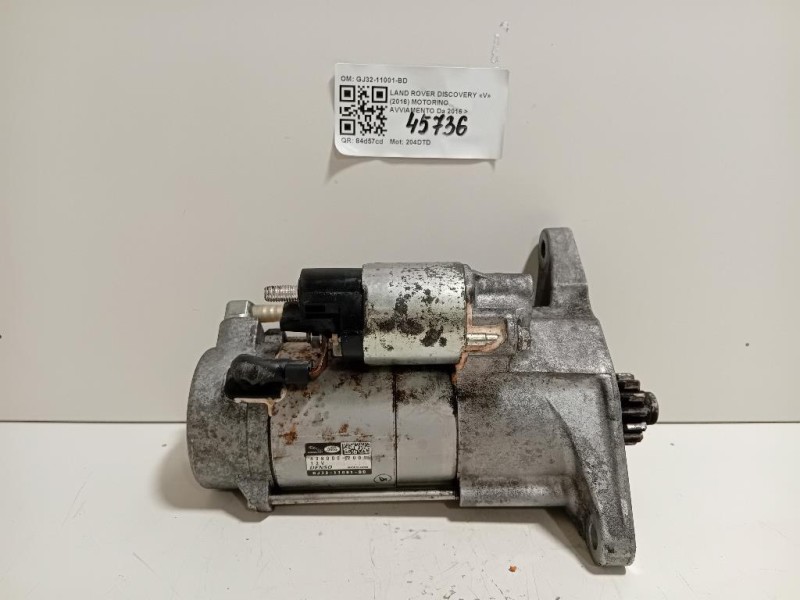 Motorino Avviamento GJ32-11001-BD Land Rover Discovery V 2016