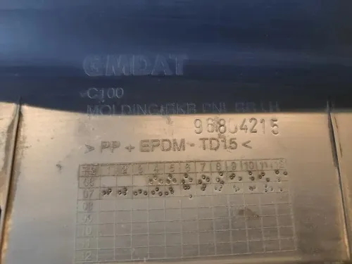 Sottoporta Parte POST SX Chevrolet Captiva I 2007