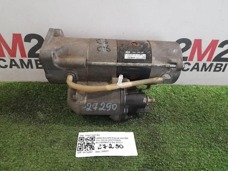 Motorino Avviamento 7H4211001AC Land Rover Range Rover IV 2013