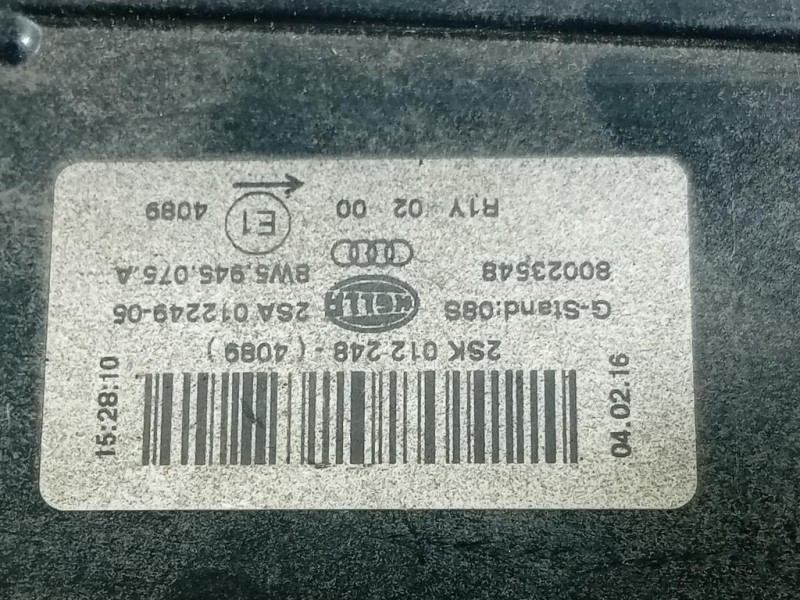 Fanale INT POST SX 8W5945075A Audi A4 8W2 2015