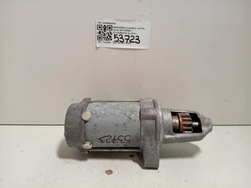 Motorino Avviamento A6459060800 Mercedes Classe A W176 2015