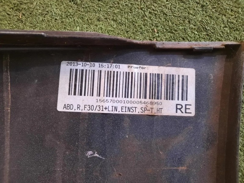 Sottoporta DX 51777256912 Bmw Serie 3 F30 Berlina 2012