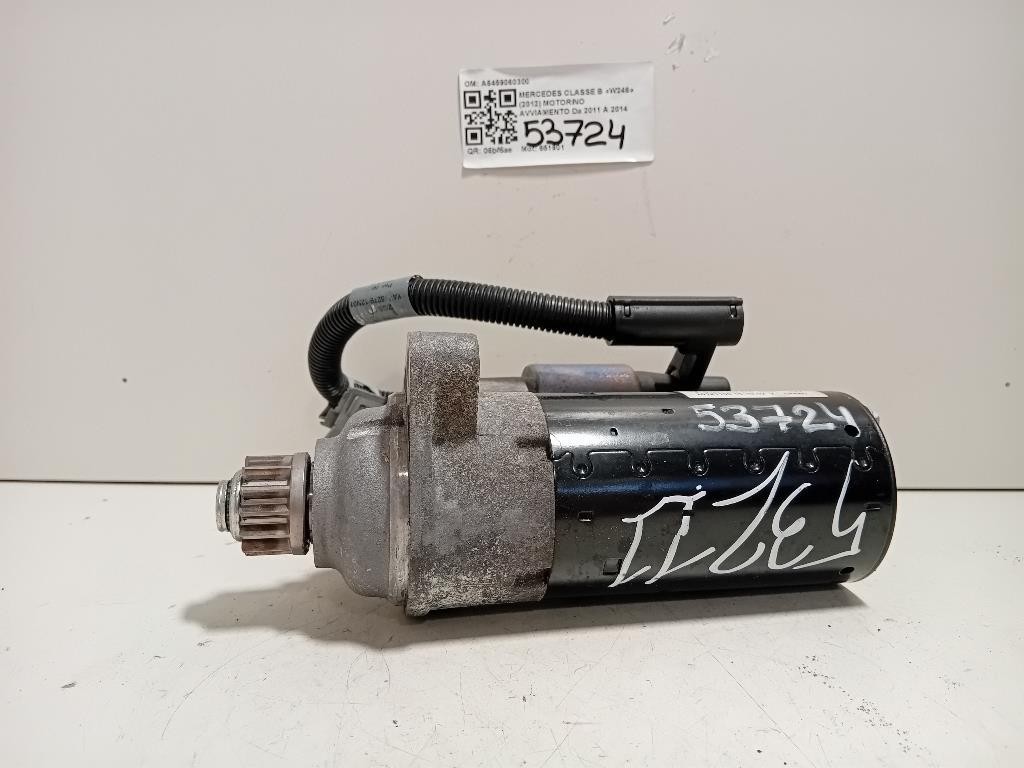 Motorino Avviamento A6459060300 Mercedes Classe B W246 2012