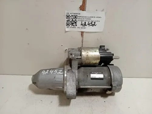 Motorino Avviamento A2709060026 Mercedes Classe B W246 2012