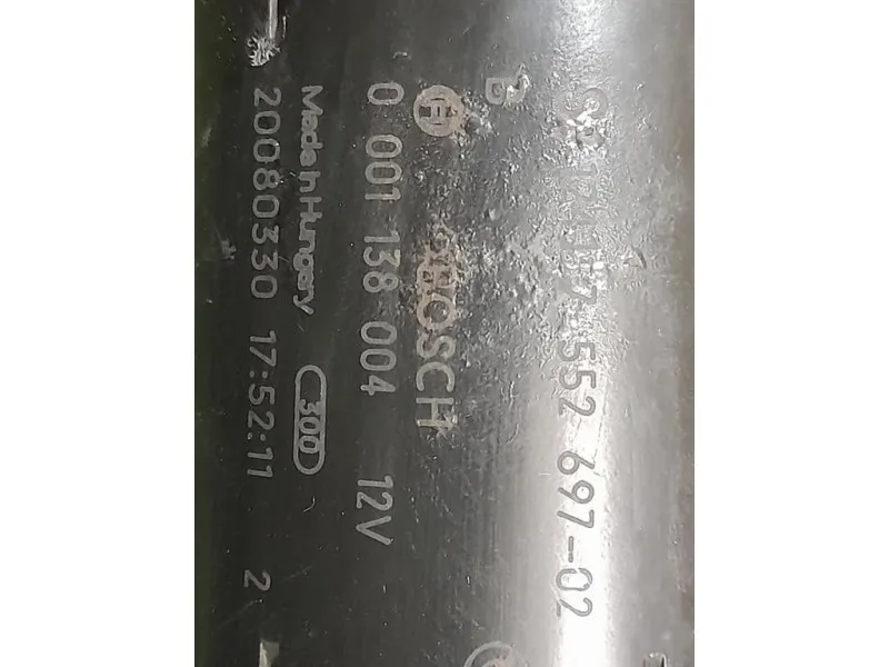 Motorino Avviamento 55269702 Mini MINI Clubman R55 2008