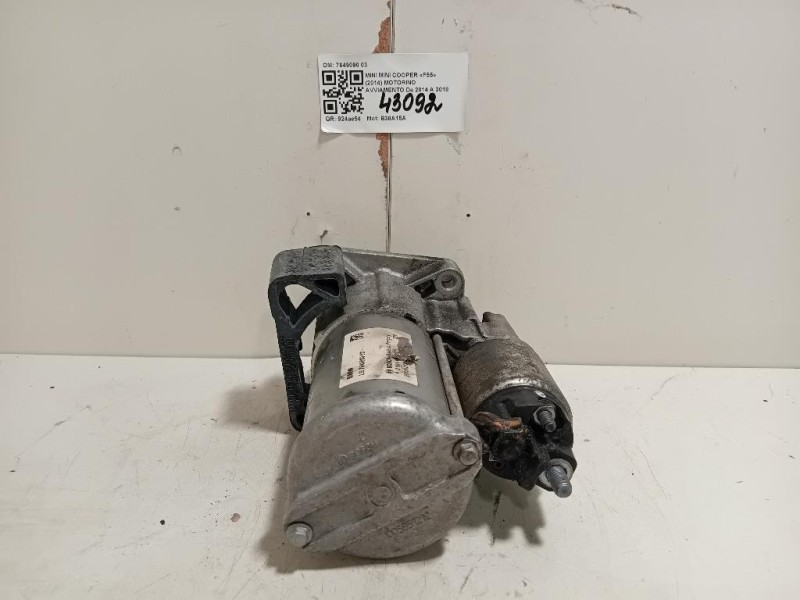 Motorino Avviamento 7649090 03 Mini MINI Cooper F55 2014