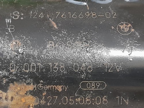 Motorino Avviamento 75500178004 Mini MINI Cooper R56 2007