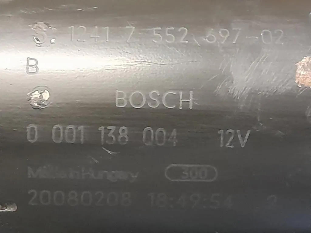 Motorino Avviamento Mini MINI Cooper R57 Cabrio 2007