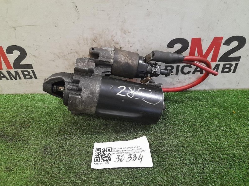 Motorino Avviamento Mini MINI Cooper R57 Cabrio 2007