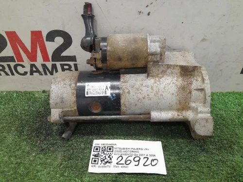 Motorino Avviamento ME204424A Mitsubishi Pajero III 2000