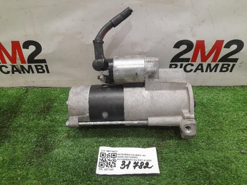 Motorino Avviamento M8T75074 Mitsubishi Pajero III 2000