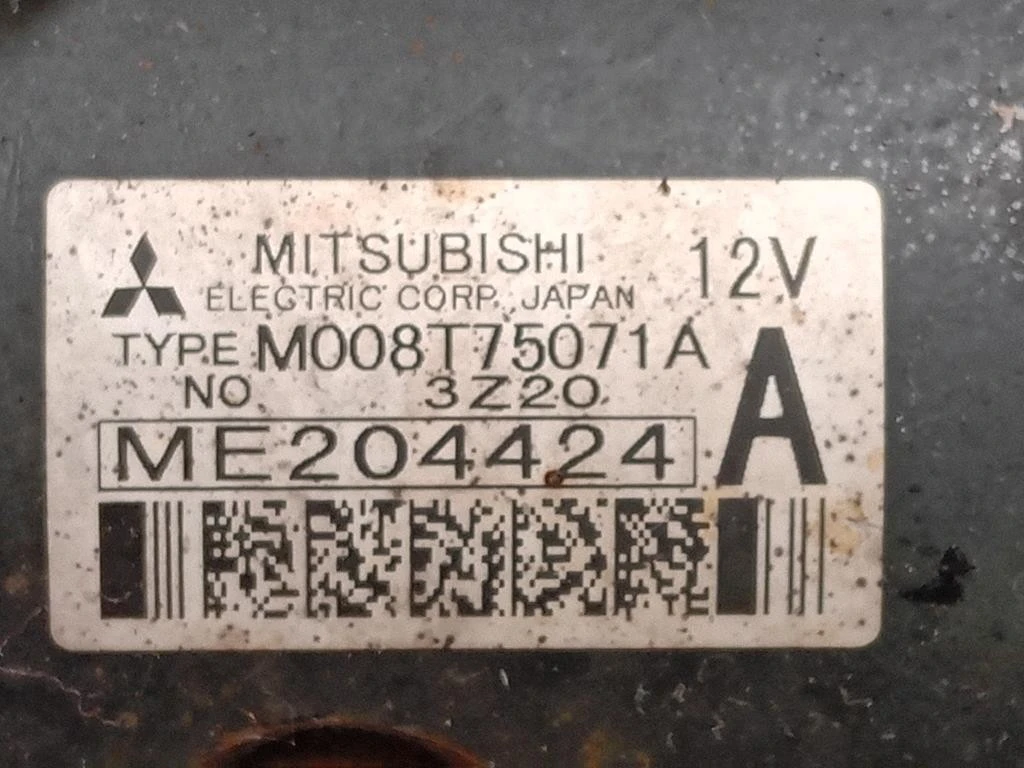 Motorino Avviamento M008T75071A Mitsubishi Pajero III 2000