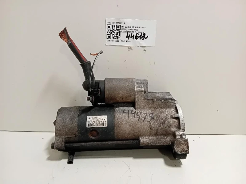 Motorino Avviamento M008T75071A Mitsubishi Pajero III 2000