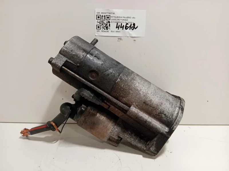 Motorino Avviamento M008T75071A Mitsubishi Pajero III 2000