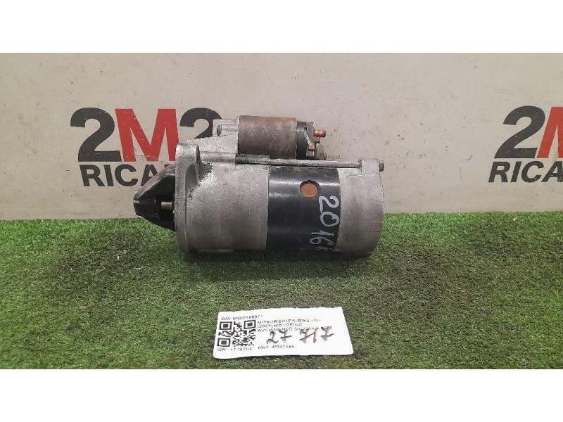 Motorino Avviamento M002T88071 Mitsubishi Pajero IV 2007