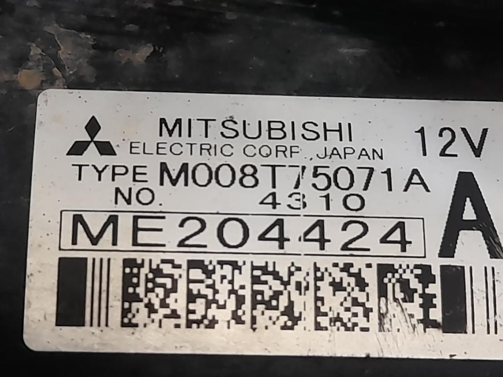 Motorino Avviamento M008T75071A Mitsubishi Pajero IV 2011