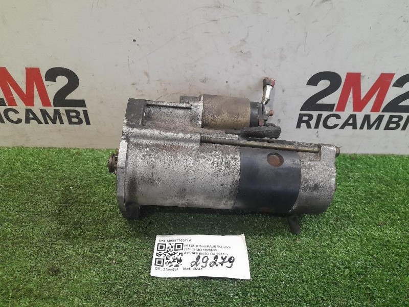 Motorino Avviamento M008T75071A Mitsubishi Pajero IV 2011