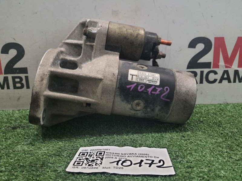 Motorino Avviamento 233006T001 Nissan Navara 2005