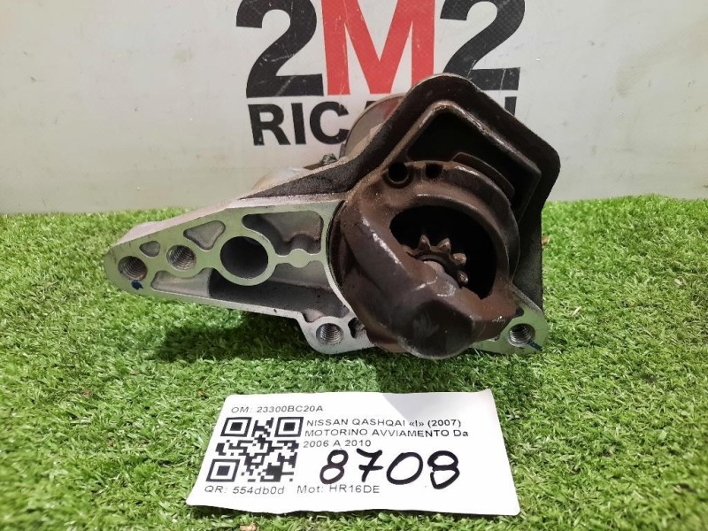 Motorino Avviamento 23300BC20A Nissan Qashqai I 2007
