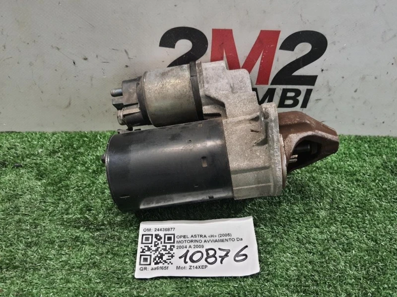Motorino Avviamento 24436877 Opel Astra H 2005