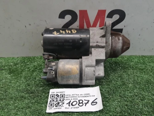 Motorino Avviamento 24436877 Opel Astra H 2005
